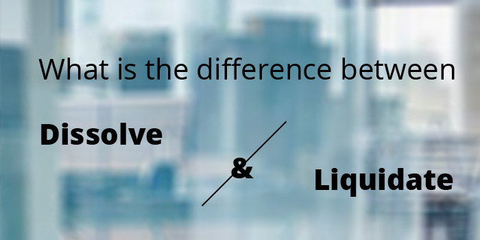 dissolve or liquidate my limited company